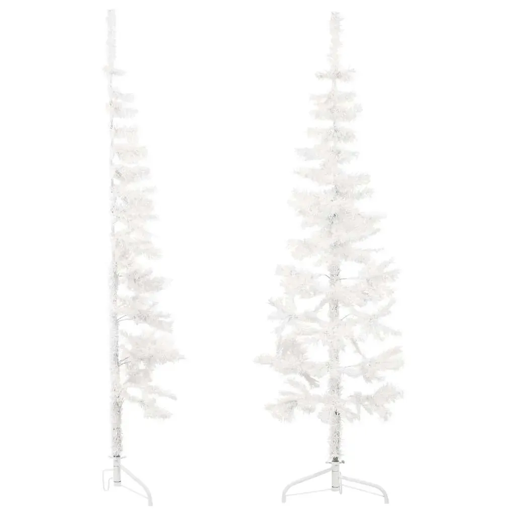 Slim Artificial Half Christmas Tree with Stand Price