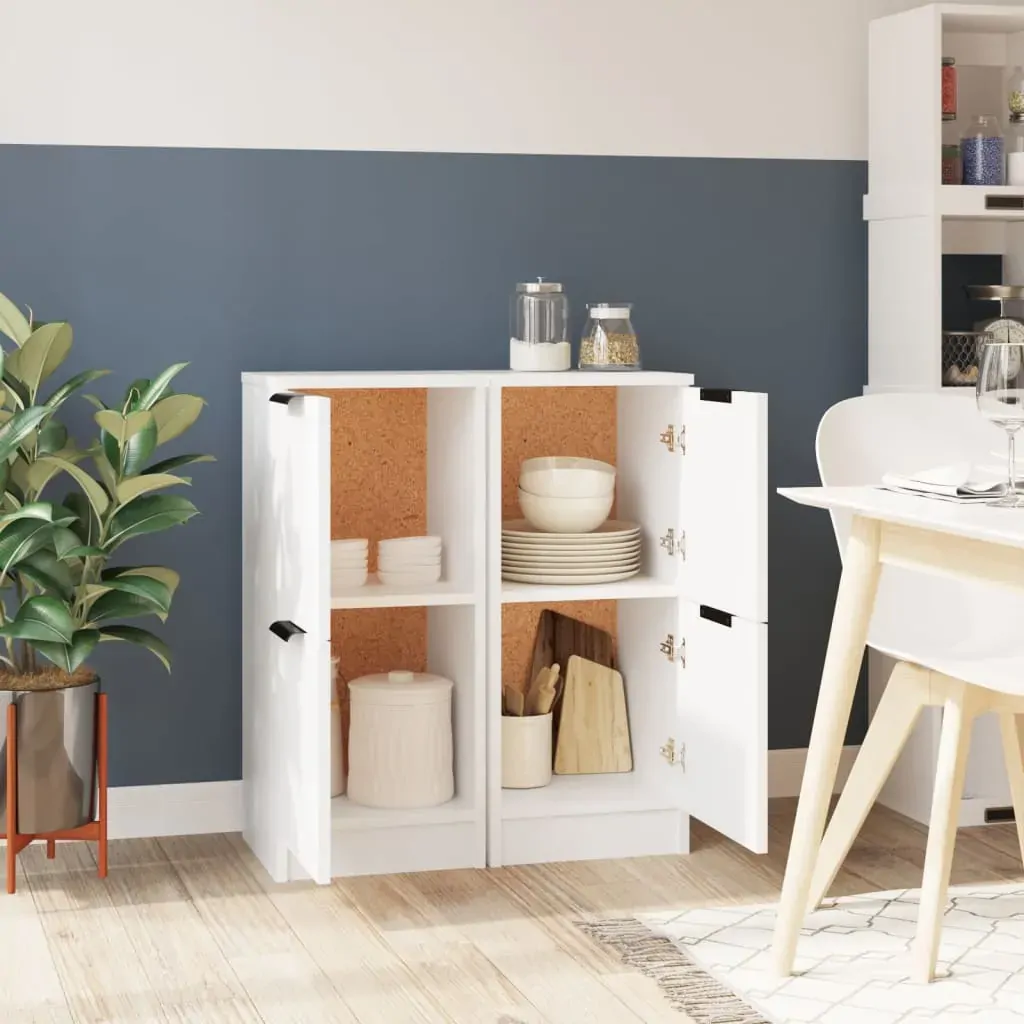 Sideboards 2 pcs 30x30x70 cm Engineered Wood Price