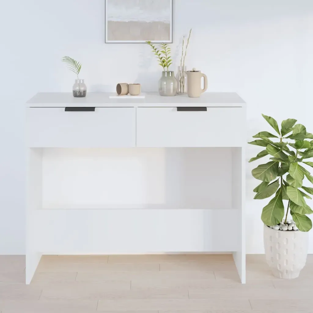 Console Table 90x36x75 cm Engineered Wood Price