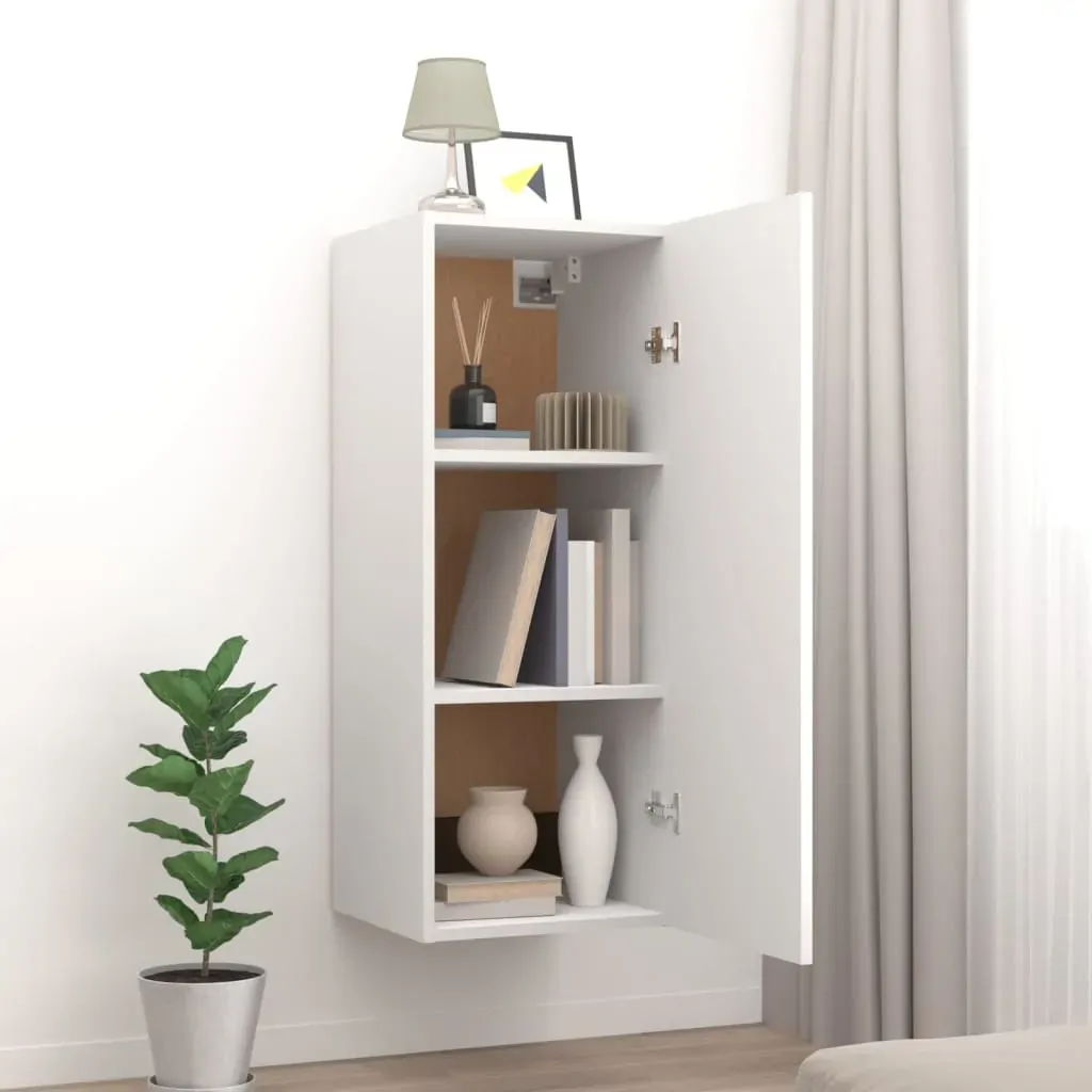 Hanging Wall Cabinet 34.5x34x90 cm Engineered Wood Price