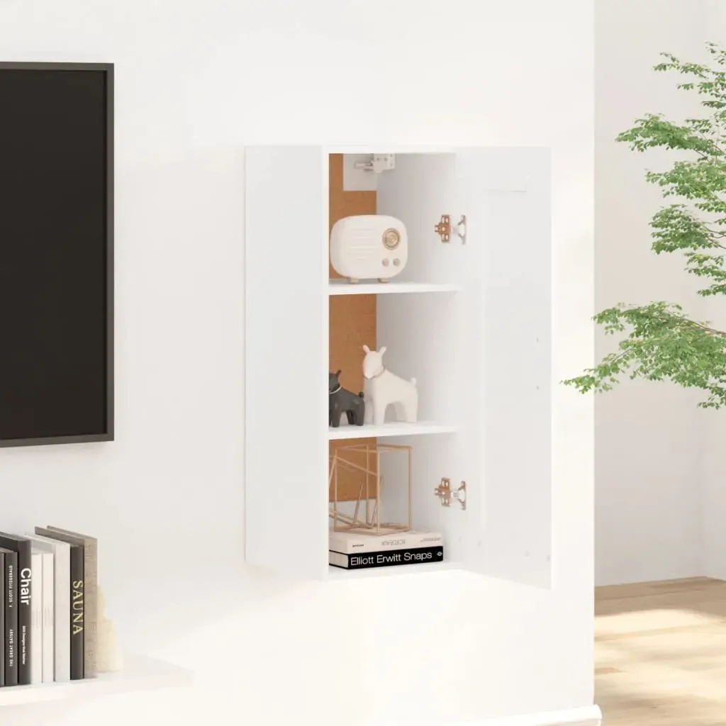 Hanging Cabinet 35x34x90 cm Engineered Wood Price
