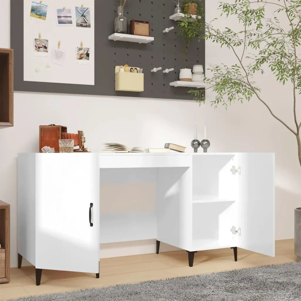 Desk 140x50x75 cm Engineered Wood Price