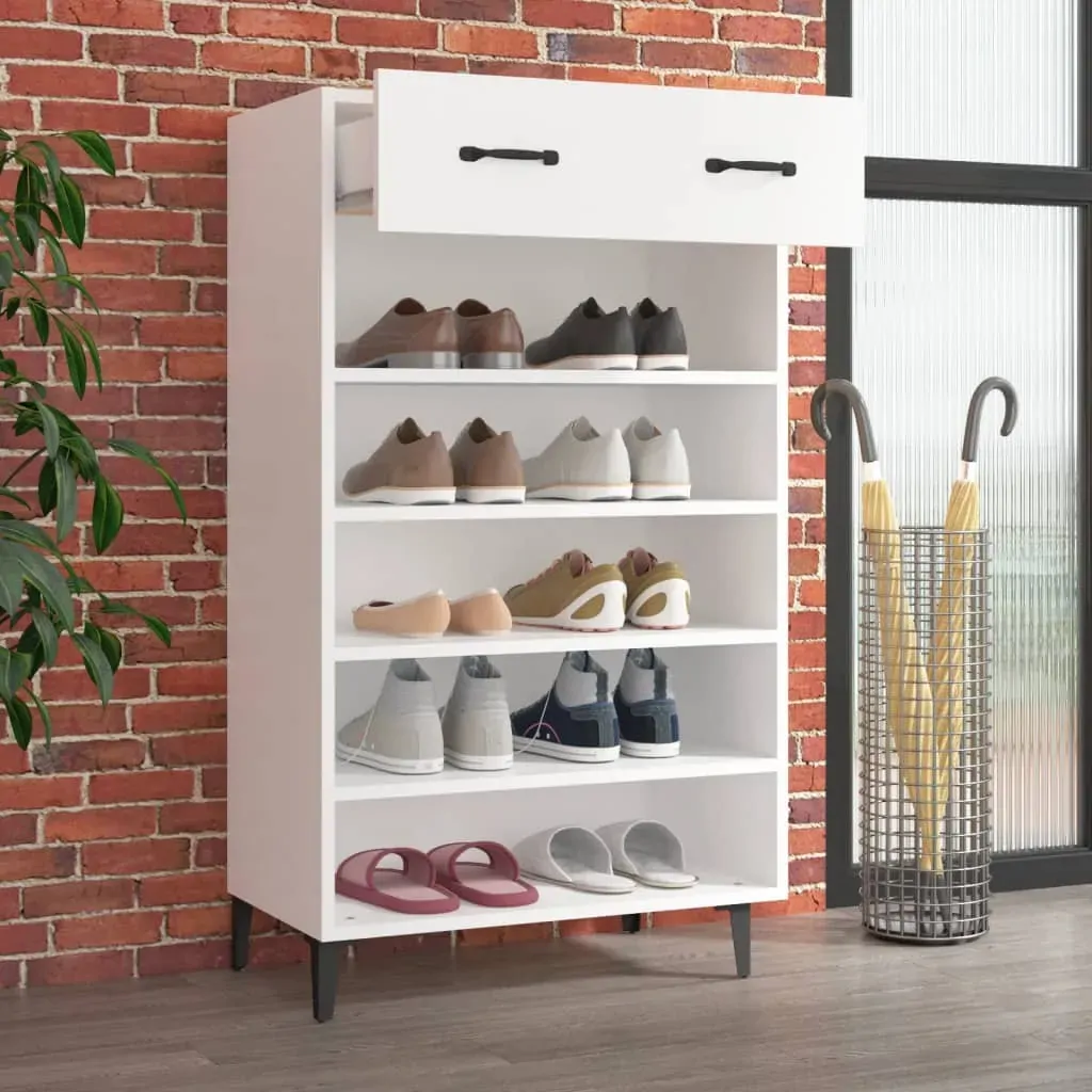 Shoe Cabinet 60x35x105 cm Engineered Wood Price