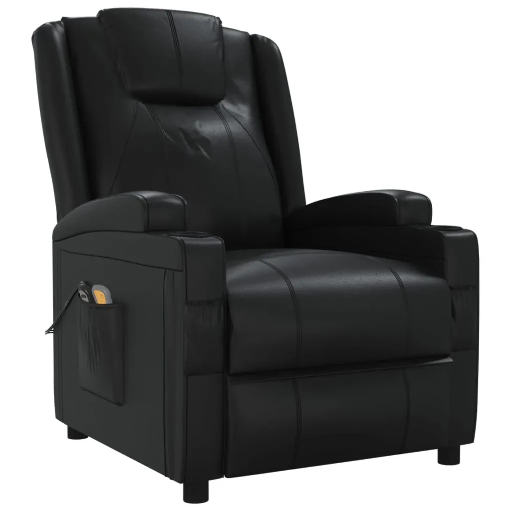 Stand up Massage Reclining Chair Faux Leather Price
