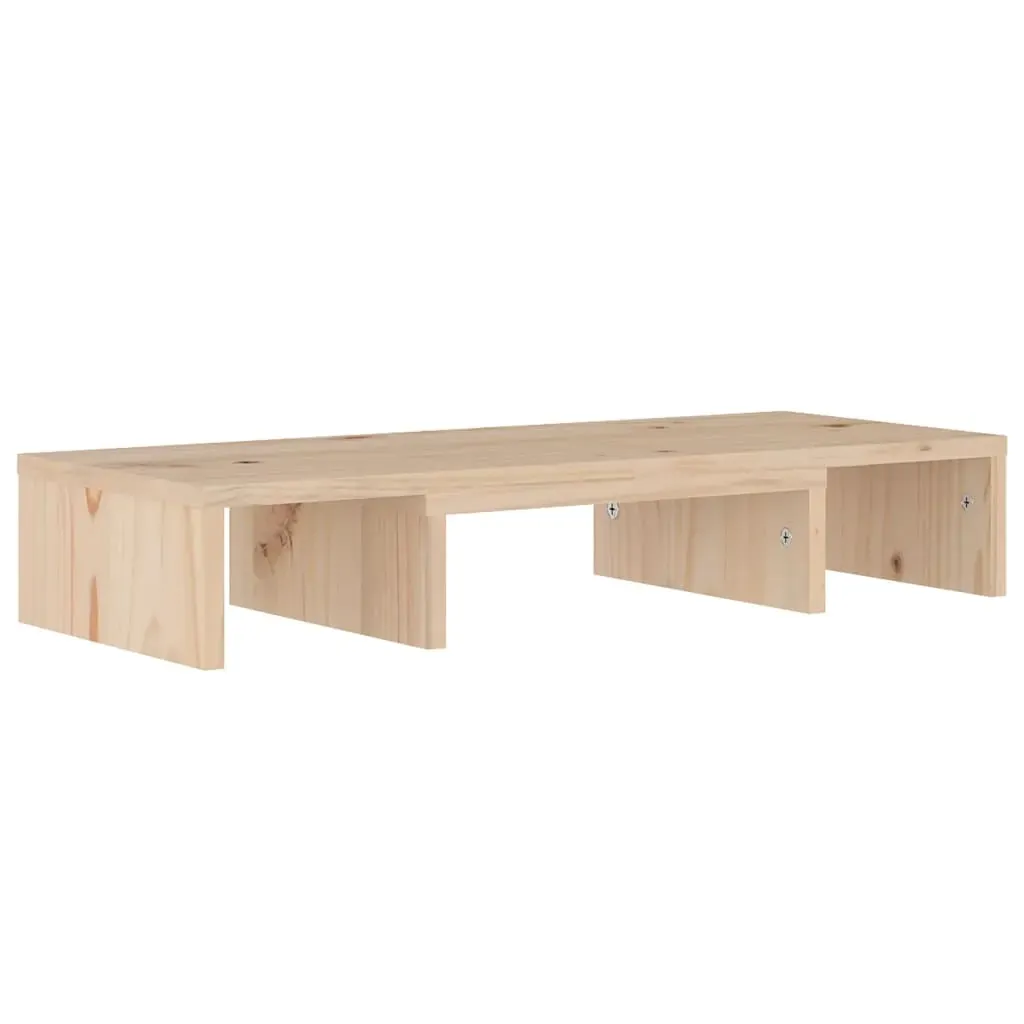 Birstall Monitor Stand Solid Wood Pine Price