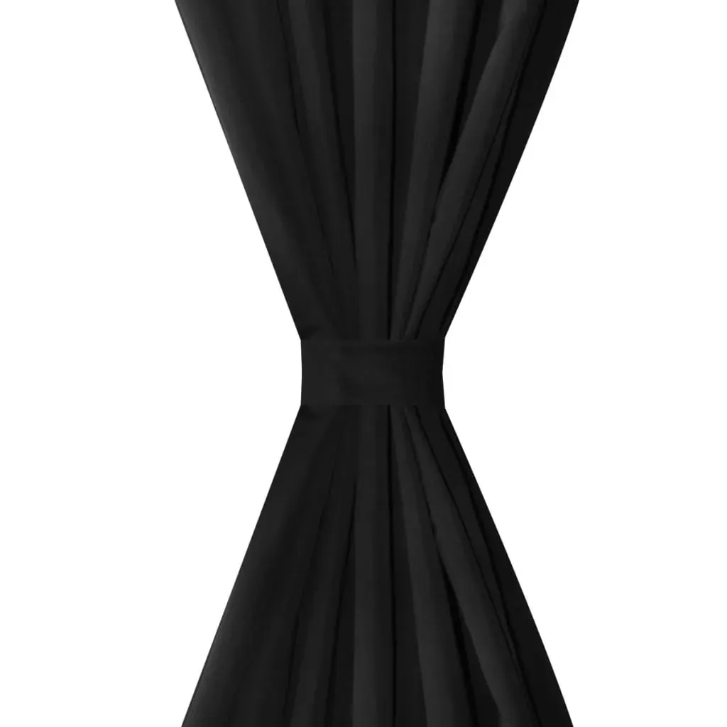 2 pcs Micro-Satin Curtains with Loops Price