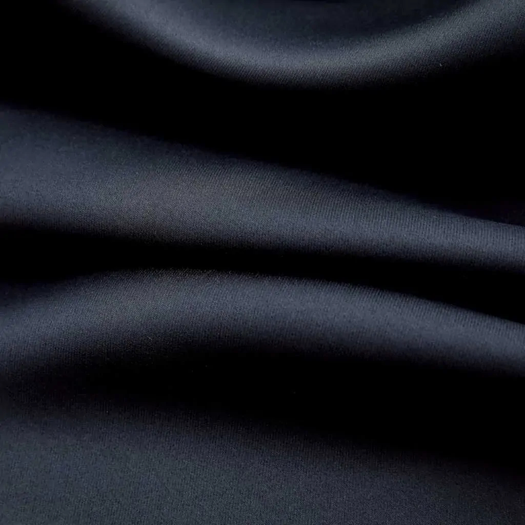 Blackout Curtains with Metal Rings 2 pcs 140x245 cm Price