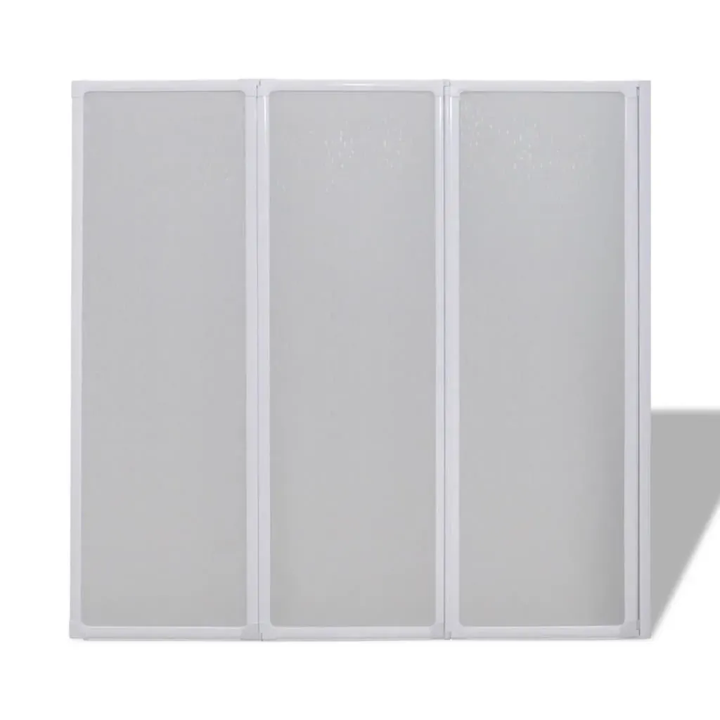 Shower Bath Screen Wall 3 Panels Foldable Price