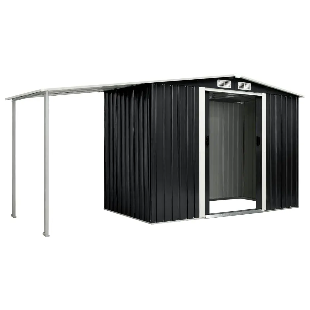 Garden Shed with Sliding Doors Steel Price