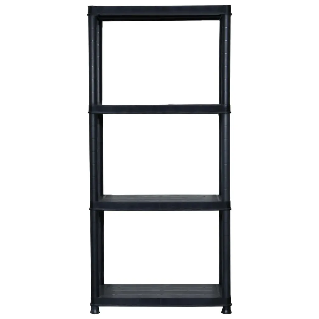 Storage Shelf Black Plastic Price