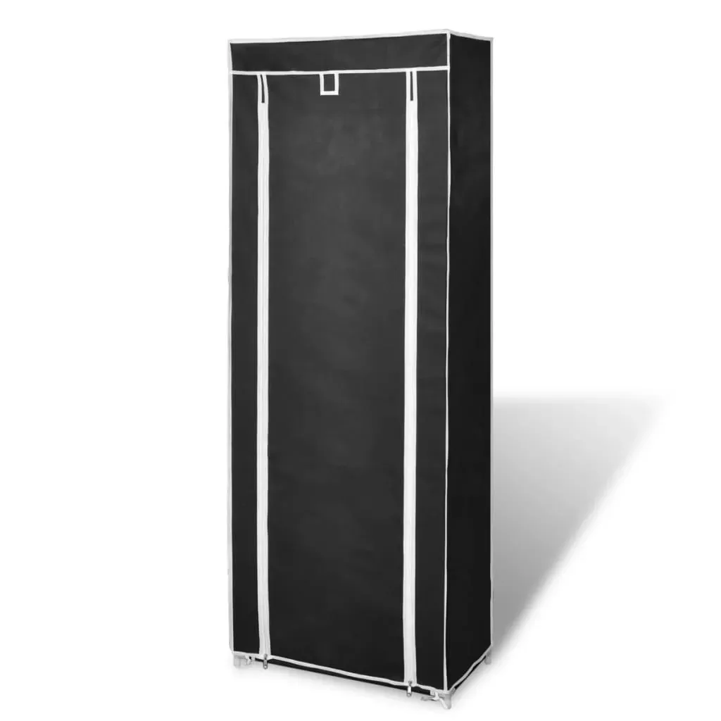 Fabric Shoe Cabinet with Cover 162 x 57 x 29 cm Price
