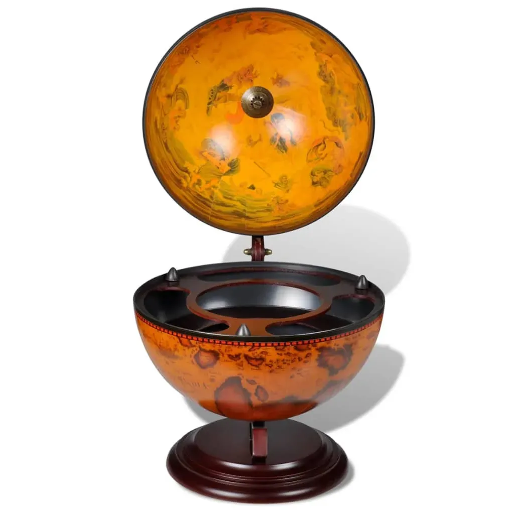 Tabletop Globe Bar Wine Stand Eucalyptus Wood Price