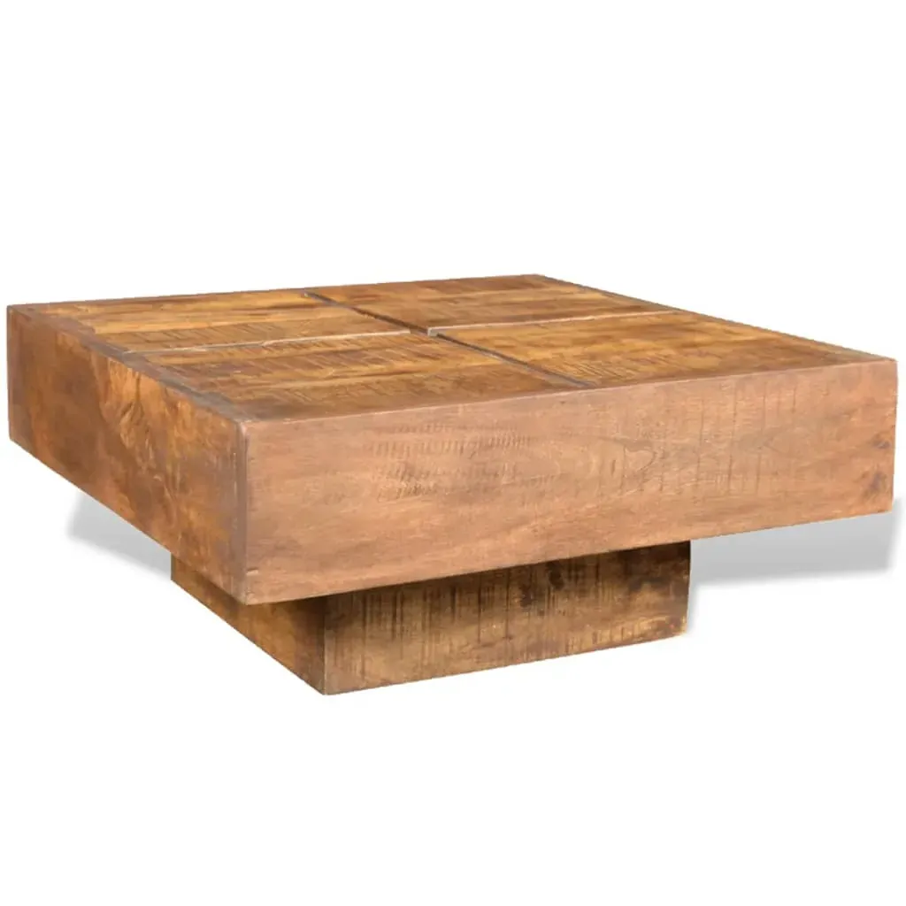 Coffee Table Square Solid Mango Wood Price