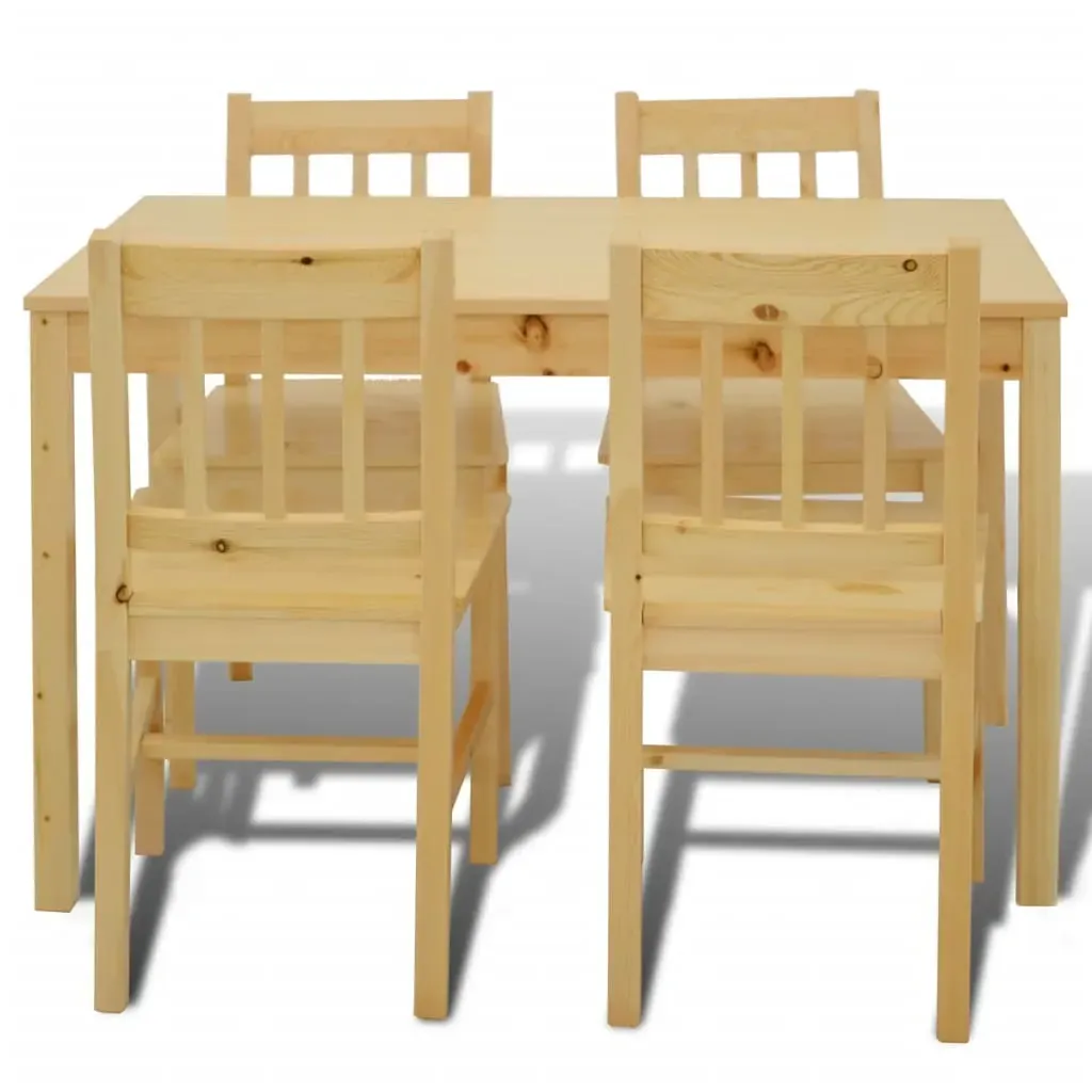 Wooden Dining Table with 4 Chairs Price