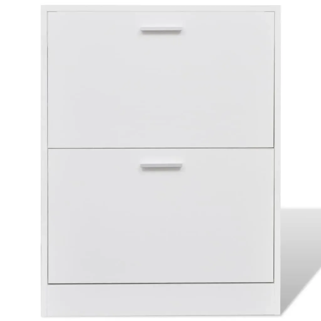 Shoe Cabinet with 2 Compartments Wooden Price