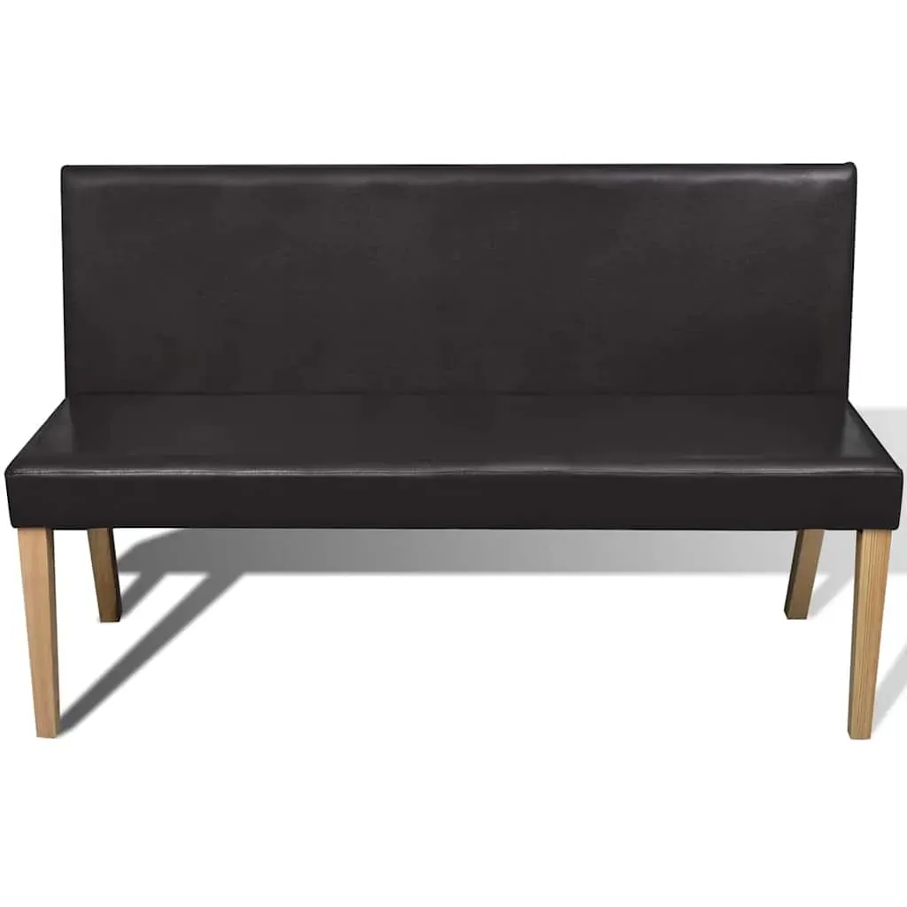 Bench 139.5 cm Faux Leather Price