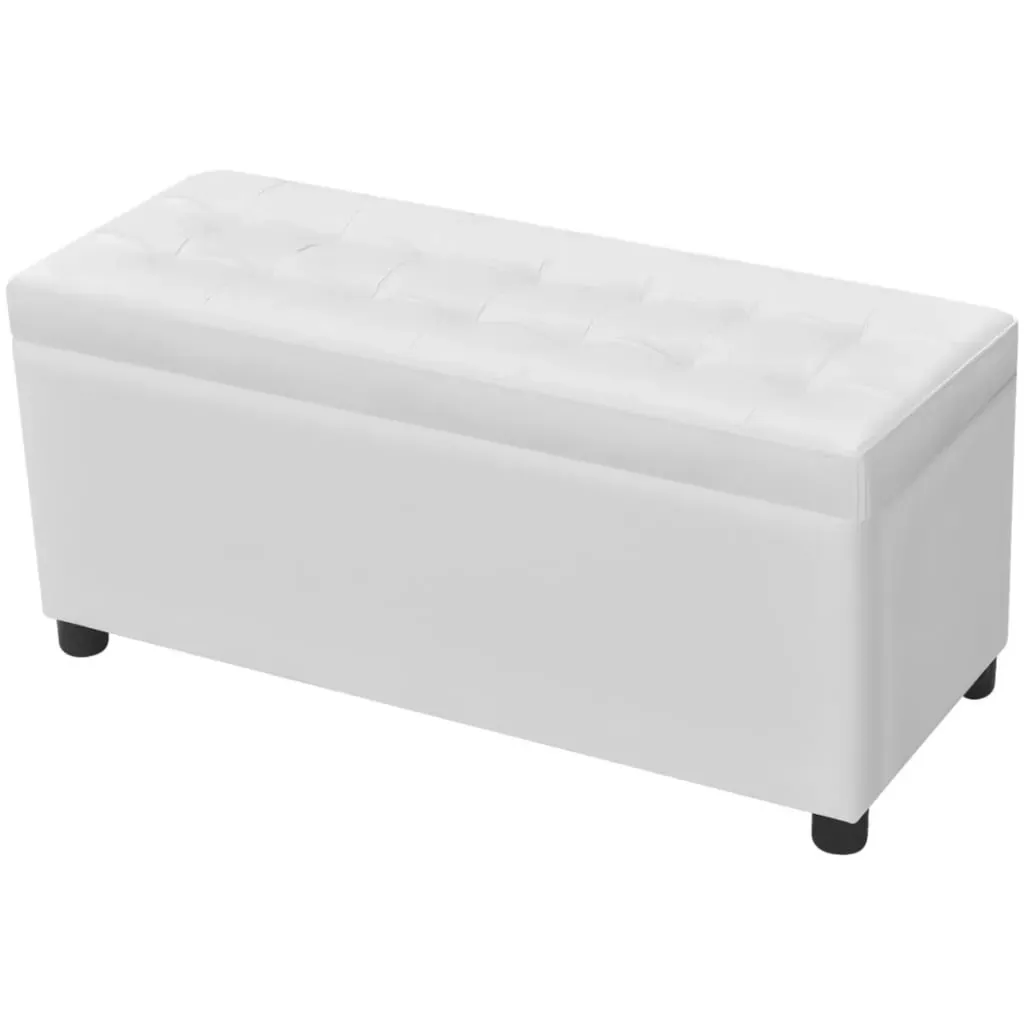 Storage Ottoman Artificial Leather Price