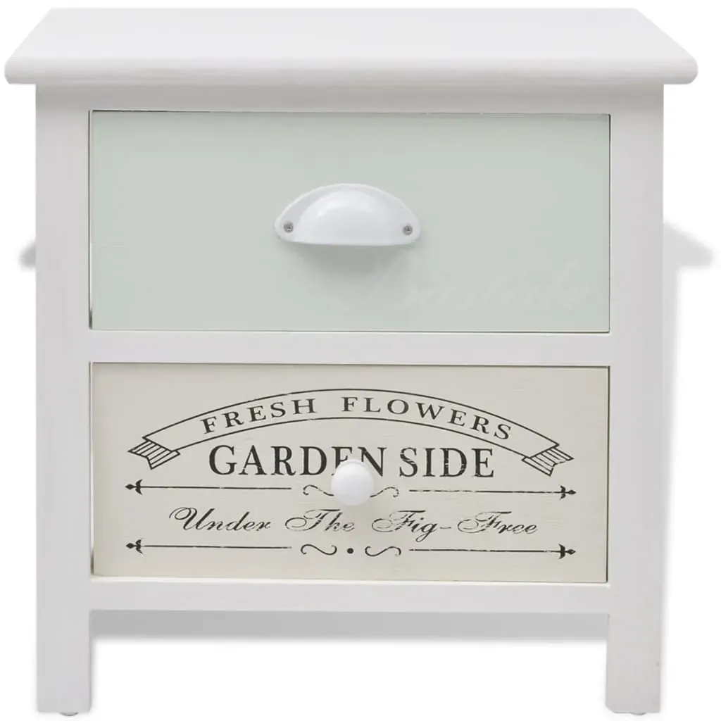 Wellingborough French Bedside Cabinet Wood Price