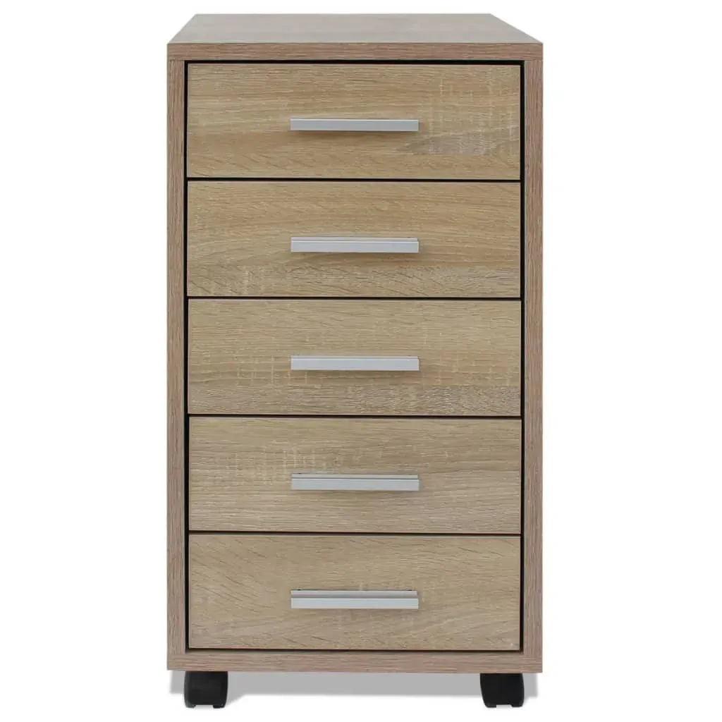 Office Drawer Unit with Castors 5 Drawers Price