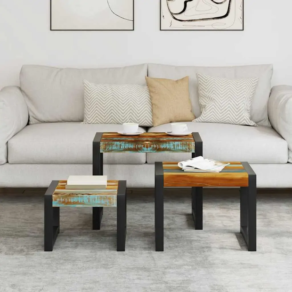 Three Piece Nesting Tables Price