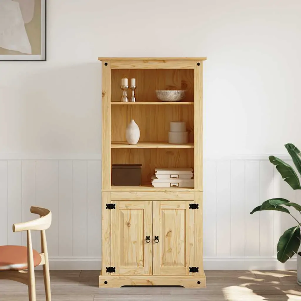 Cupboard Mexican Pine Corona Range 80x40x170 cm Price