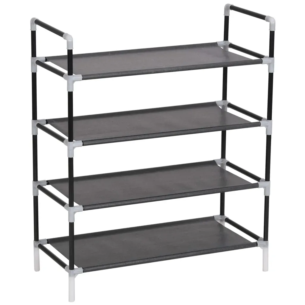 Shoe Rack with Shelves Metal and Non-woven Fabric Price