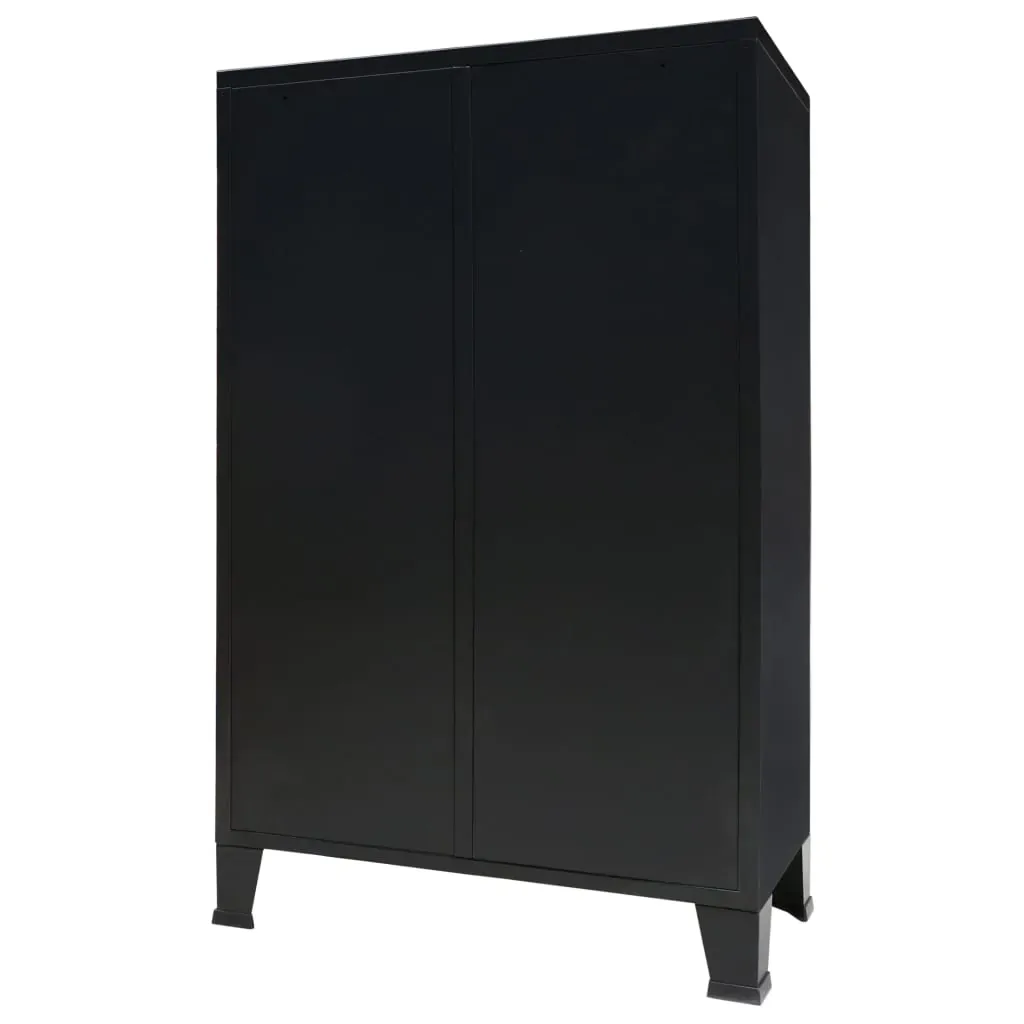 Wardrobe Metal Industrial Style 67x35x107 cm Price
