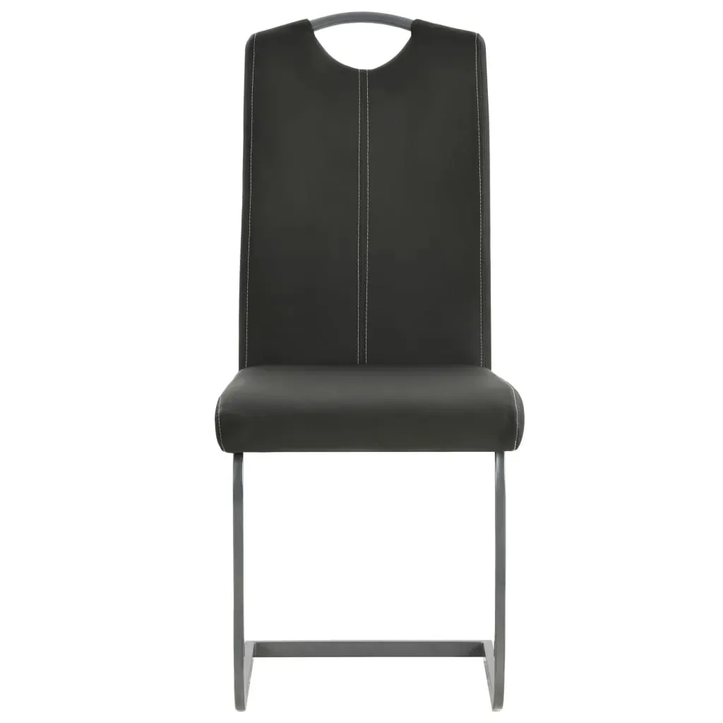 Cantilever Dining Chairs Faux Leather Price