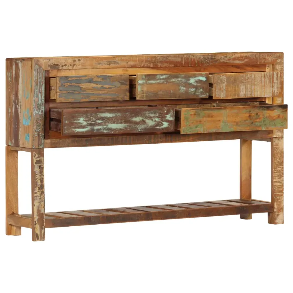 Sideboard 120x30x75 cm Solid Reclaimed Wood Price