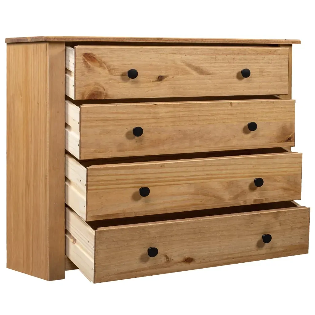 Side Cabinet 80x40x73 cm Pine Panama Range Price