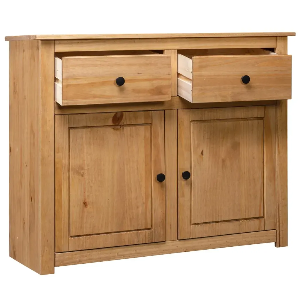 Sideboard 93x40x80 cm Solid Pinewood Panama Range Price