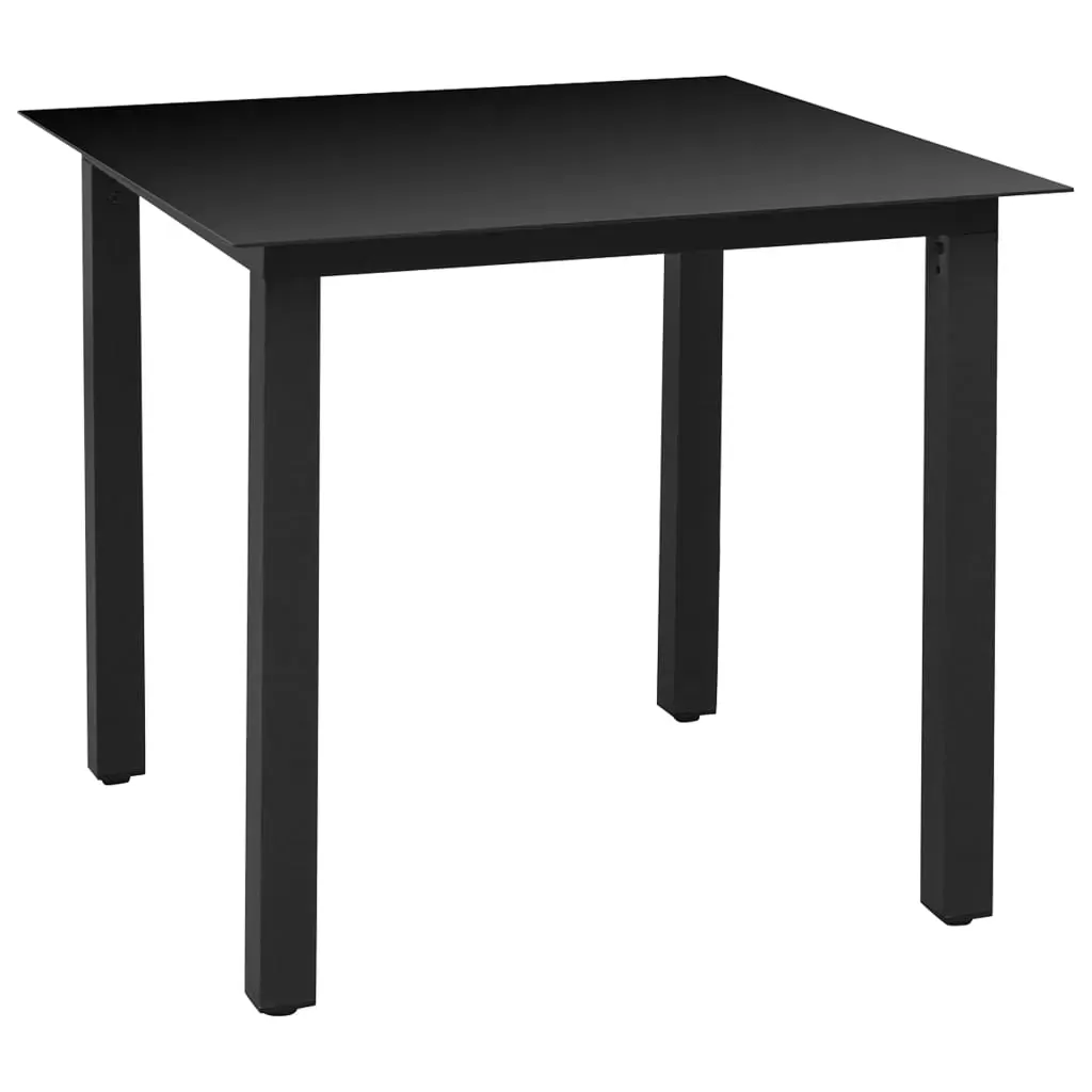 Garden Dining Set Black and Brown Price