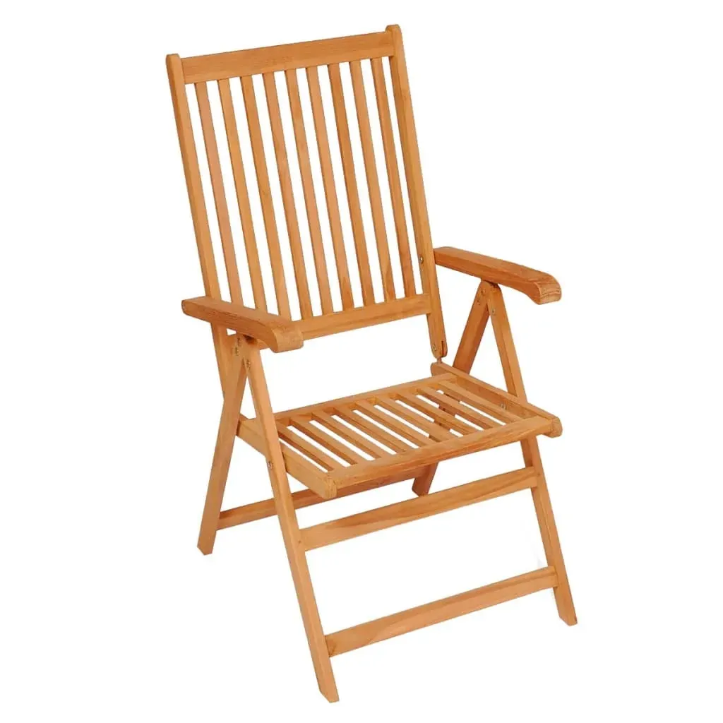 Garden Chair with Cushions Solid Teak Wood Price