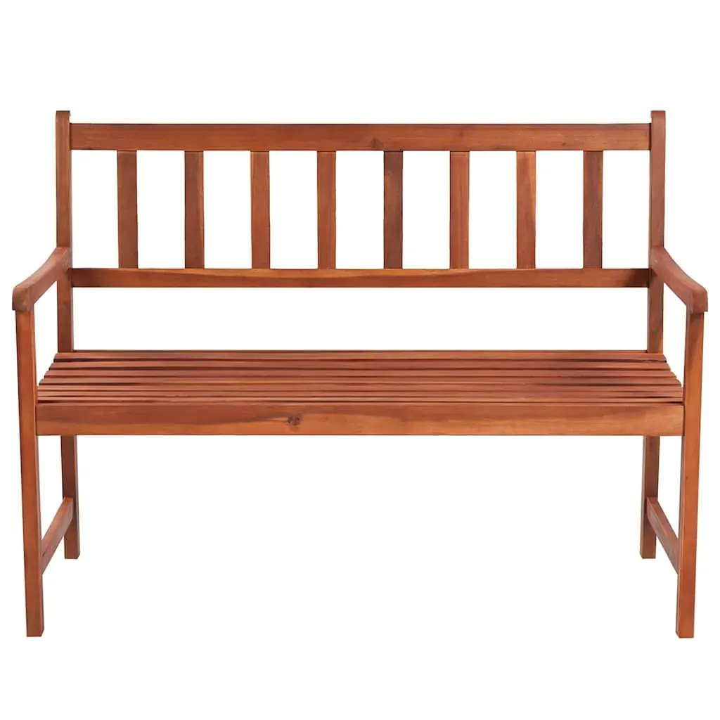 Garden Bench with Cushion Solid Acacia Wood Price