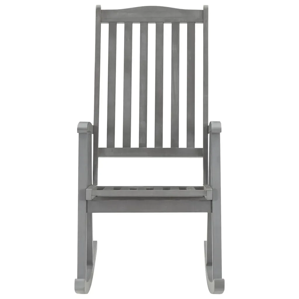 Rocking Chair with Cushions Solid Acacia Wood Price