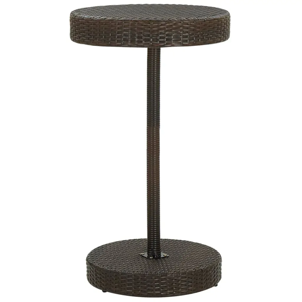 Garden Bar Set with Cushions Poly Rattan Price