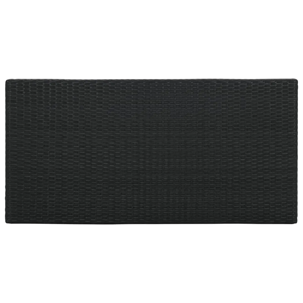 5 Piece Garden Bar Set with Cushions Poly Rattan Price