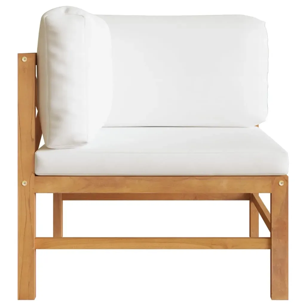 2-seater Garden Bench with Cushions Solid Teak Wood Price
