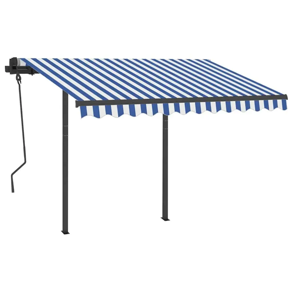 Manual Retractable Awning with LED Price