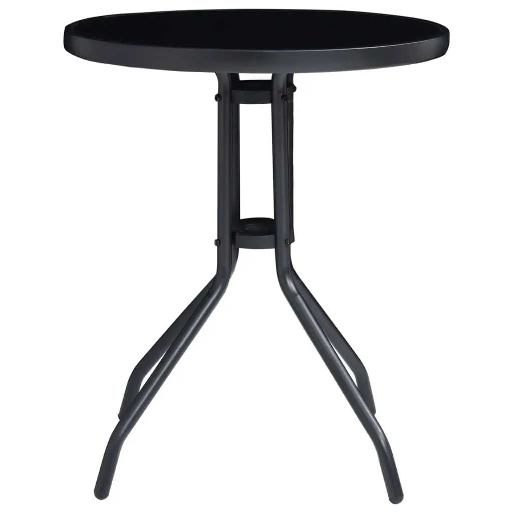 Bistro Set Black and Anthracite Price