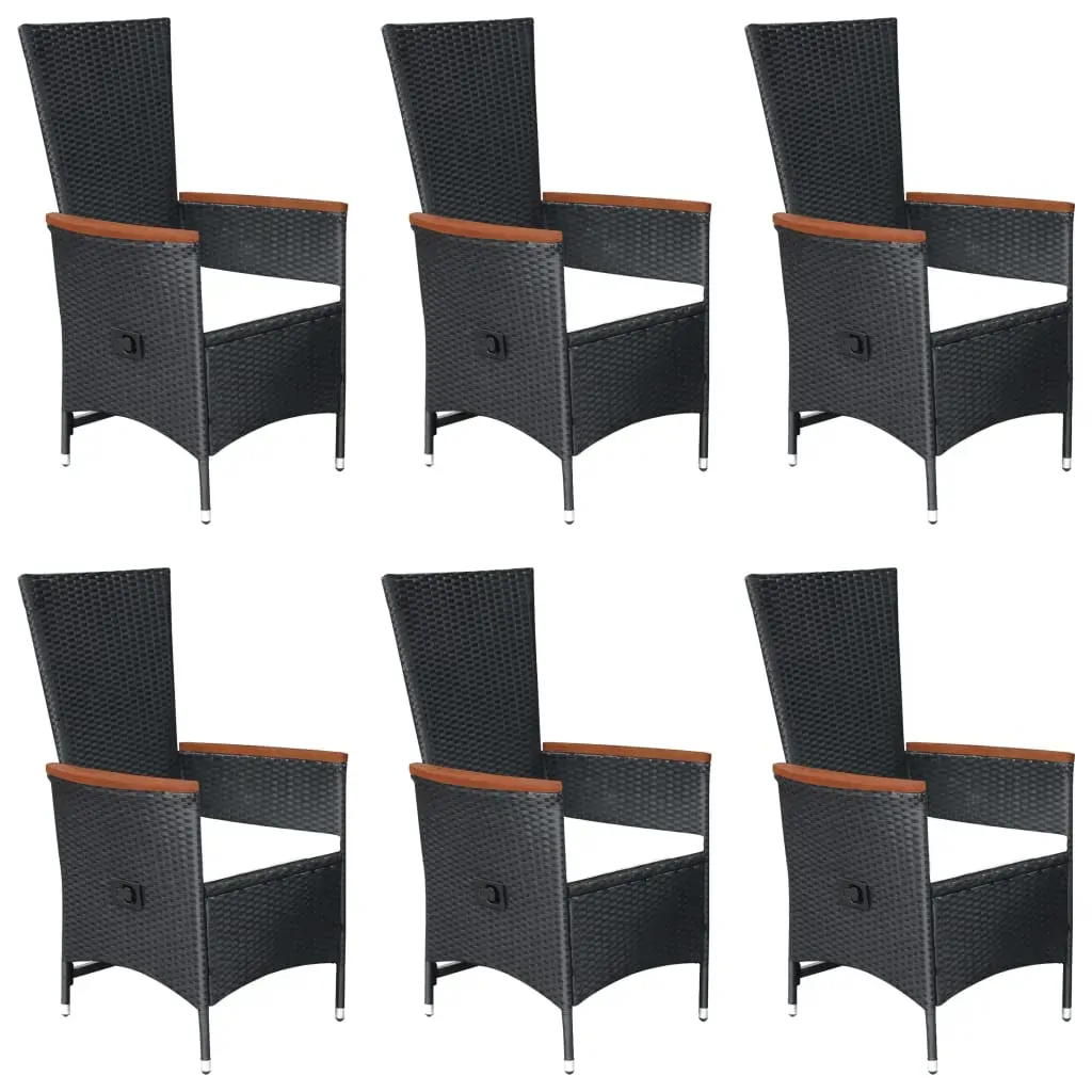 7 Piece Garden Dining Set Poly Rattan Price