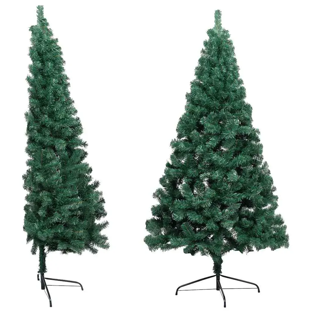 Artificial Half Christmas Tree with LEDs&Ball Set Price