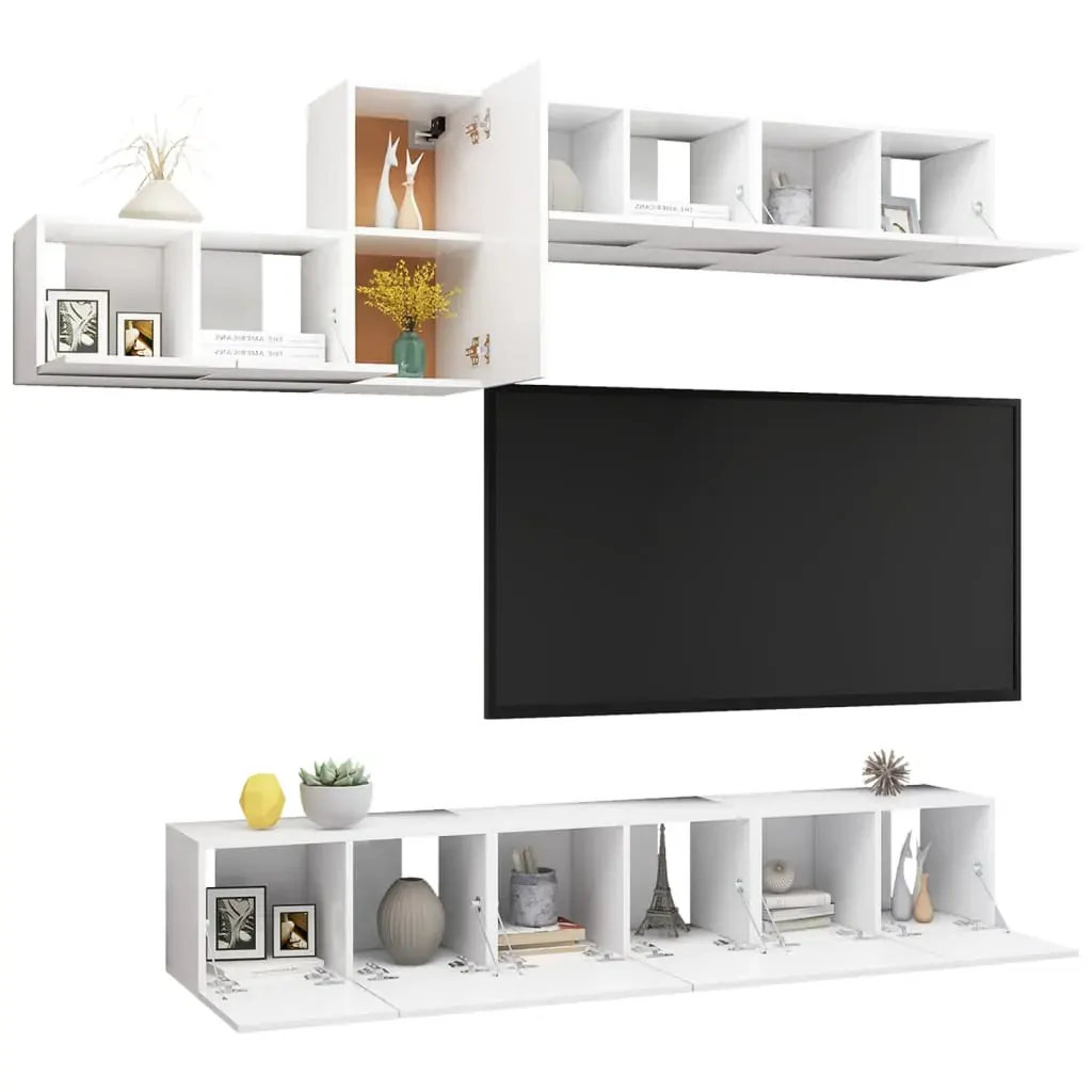 Holborn TV Cabinet Set Engineered Wood Price
