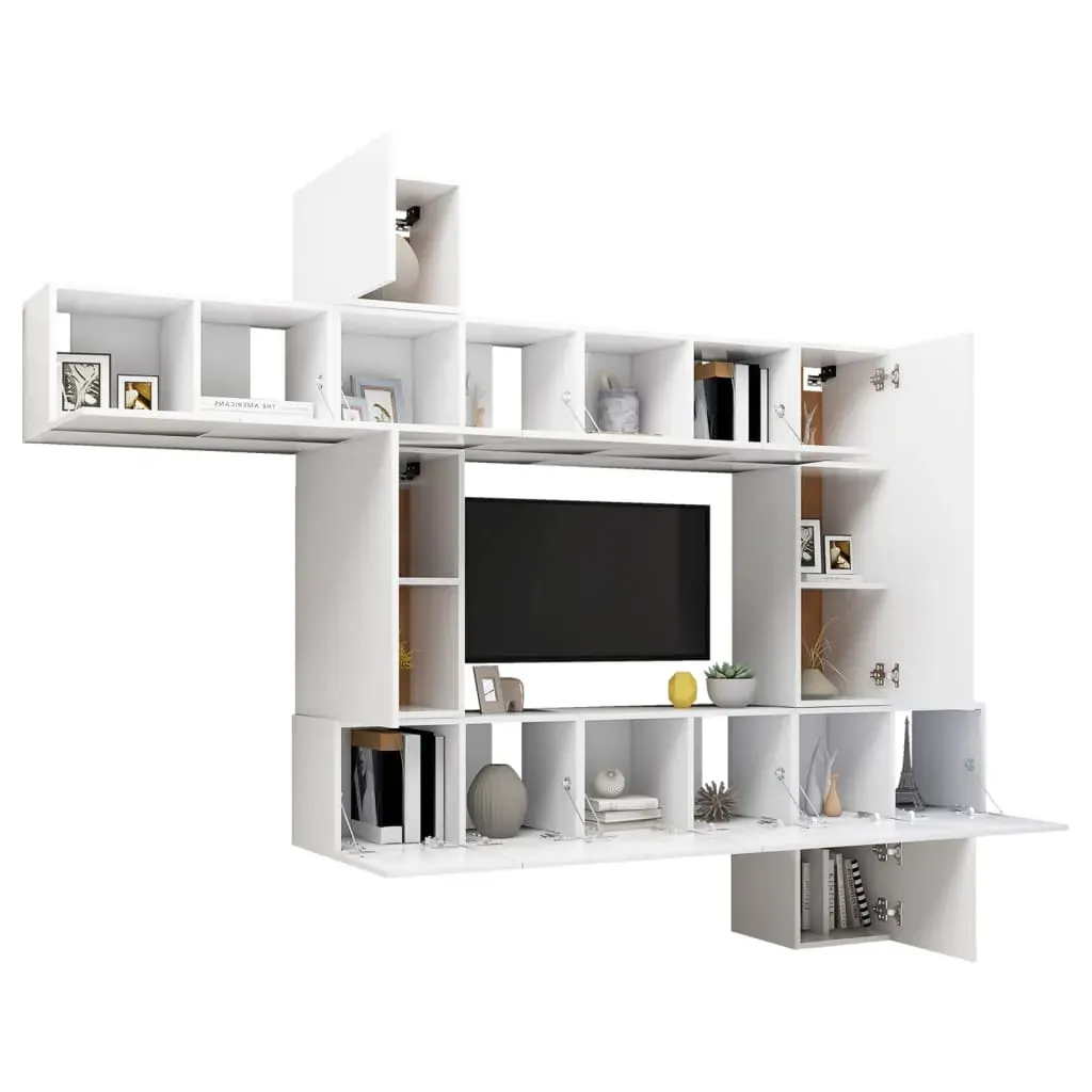 Waldorf TV Cabinet Set Engineered Wood Price