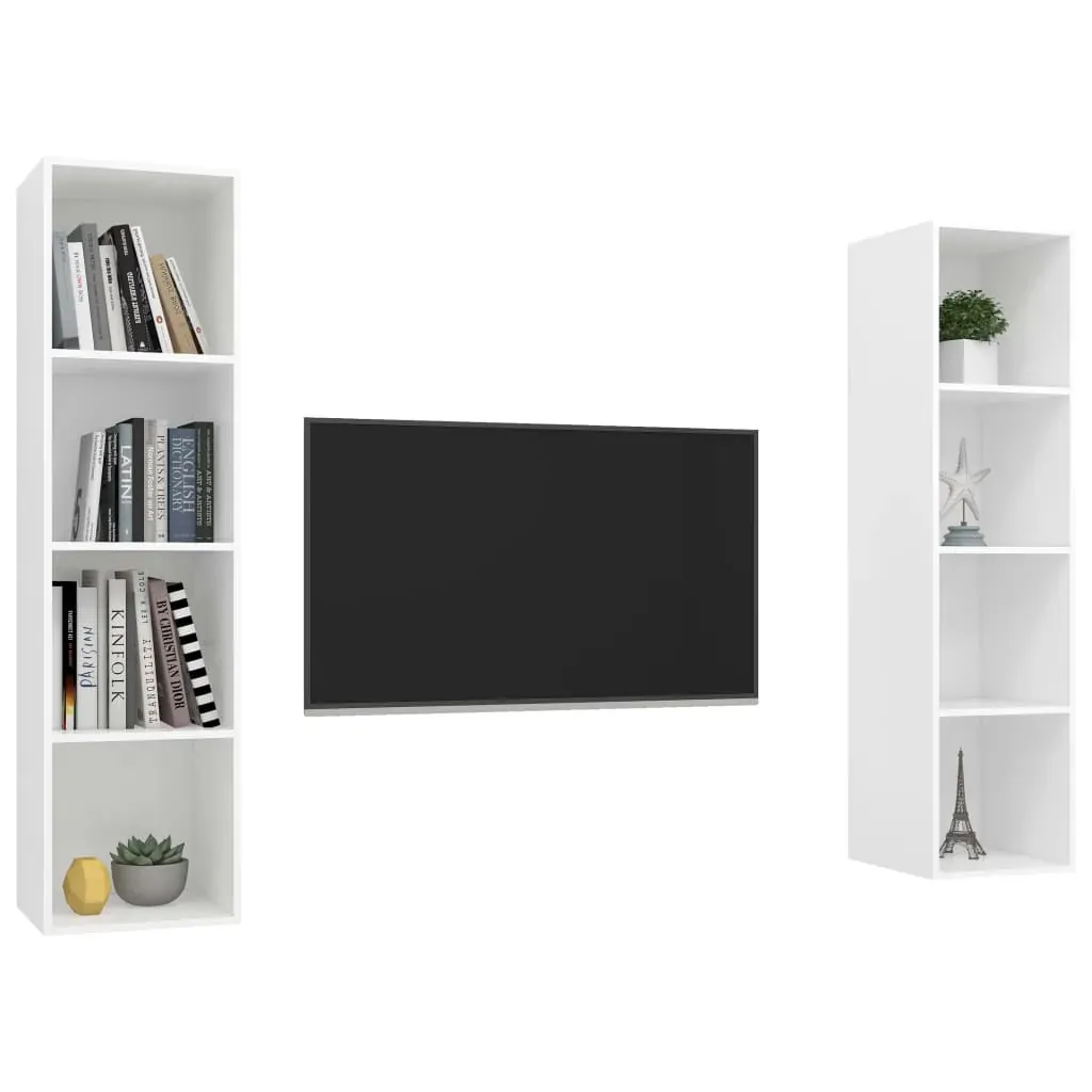 Grants Wall-mounted TV Cabinets 2 pcs Engineered Wood Price
