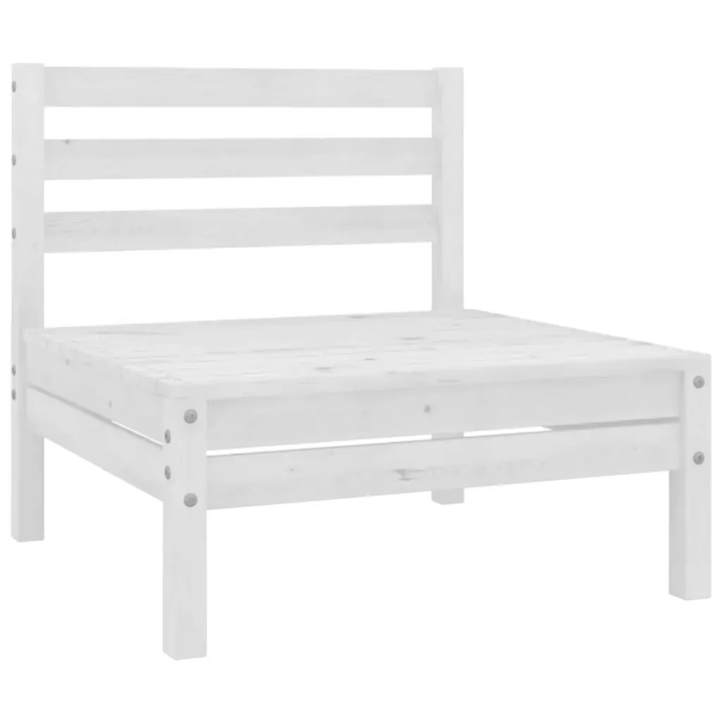 4 Piece Garden Lounge Set Solid Pinewood Price