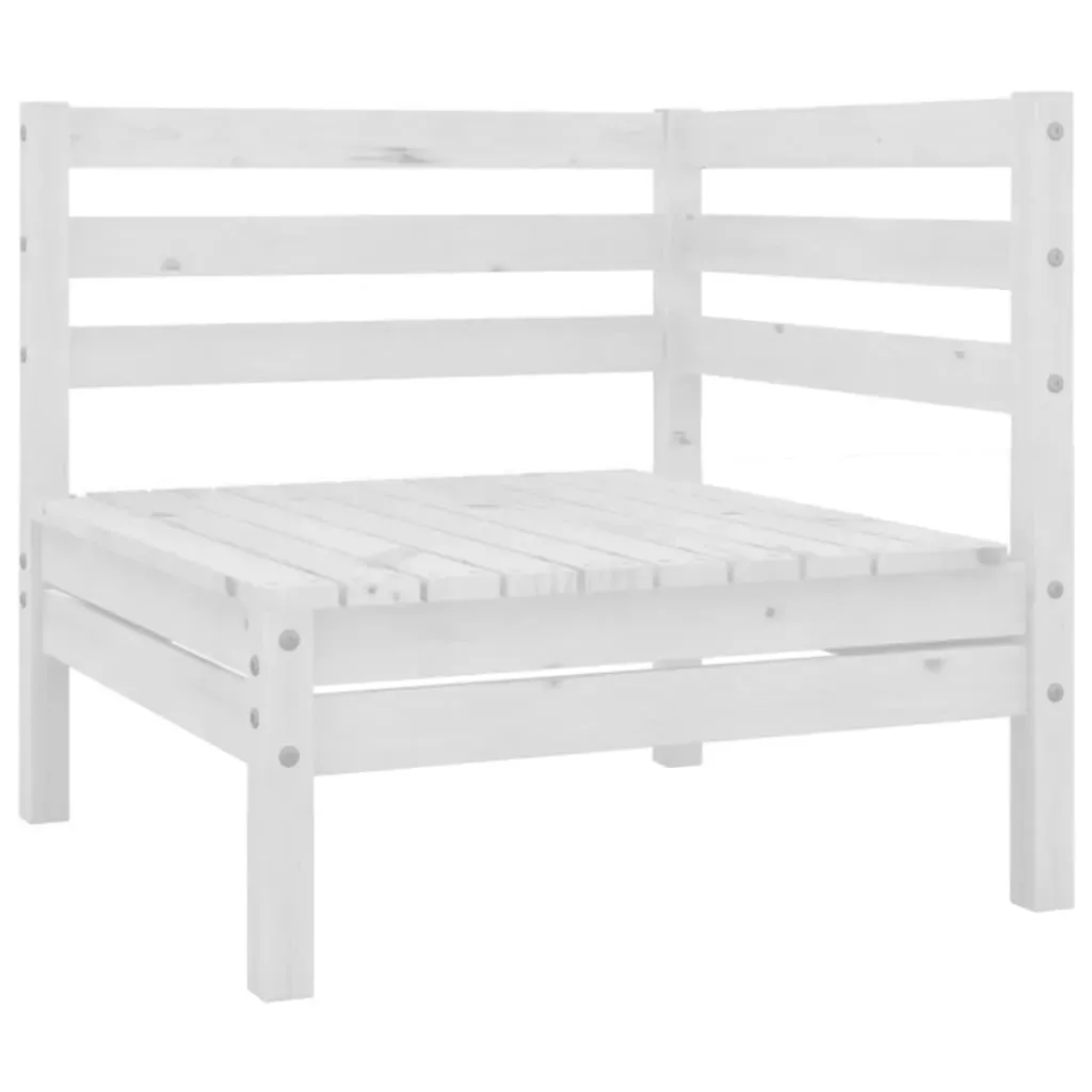 7 Piece Garden Lounge Set Solid Pinewood Price