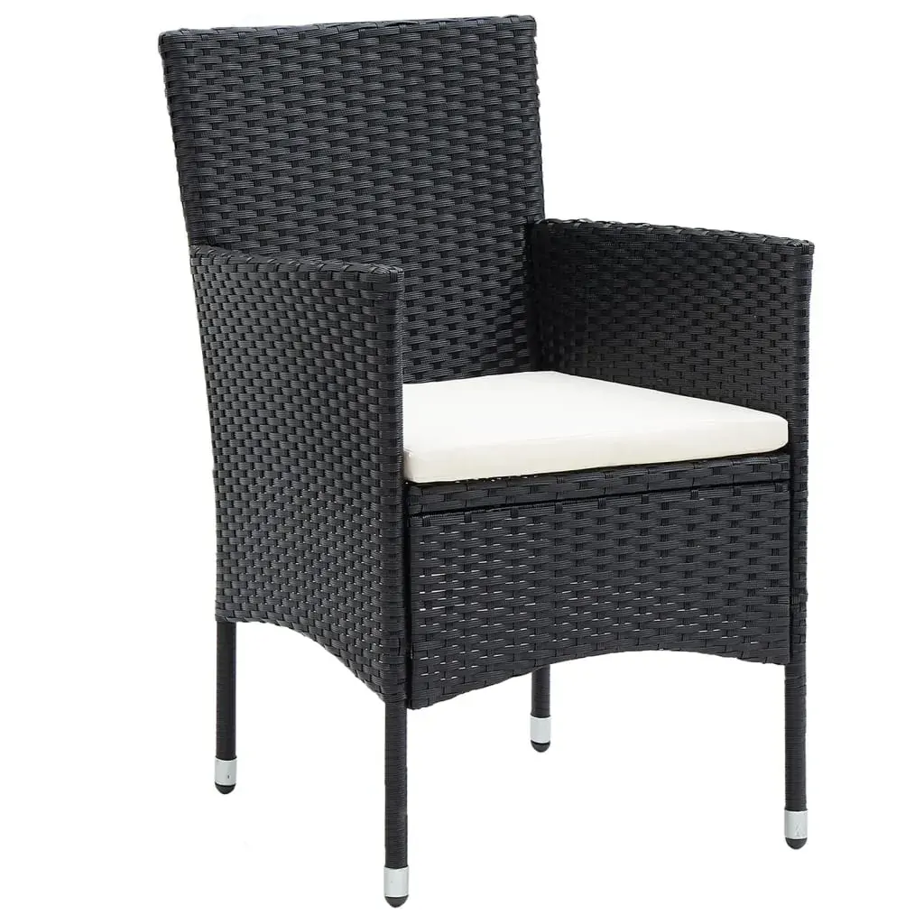 3 Piece Garden Dining Set Poly Rattan Price