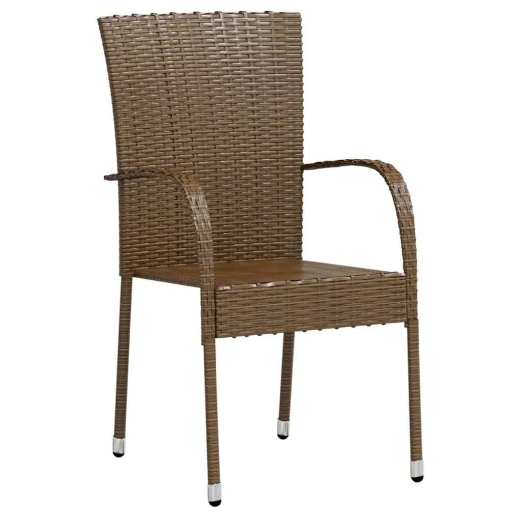 3 Piece Garden Dining Set Poly Rattan Price