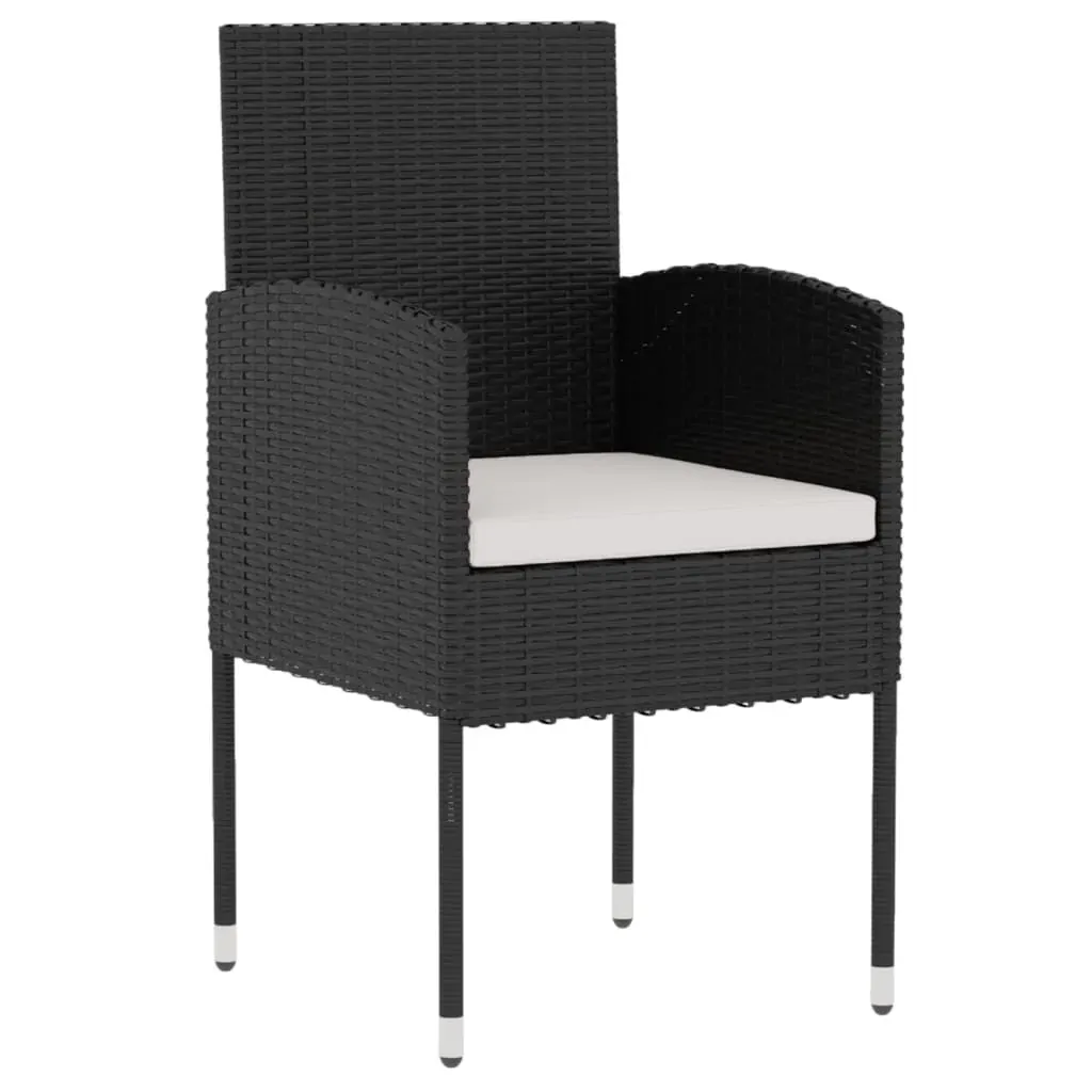 3 Piece Garden Dining Set Poly Rattan Price